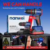 20V 1/2 in Cordless Hammer Drill/Driver Kit D8216C