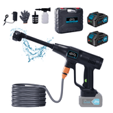 23000mAH Battery Portable High Pressure Washer with 6-in-1 Nozzel for CarFloorFenceSidewalk-1