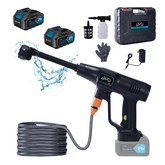 Black Cordless Pressure Washer 6-in-1 Cordless Power Washer Versatile Cleaning for Car, Patio & More-1