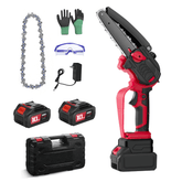 Reindeer 8" Cordless Mini Chainsaw Brushless Motor & Auto Oiler 3.0Ah Battery-1