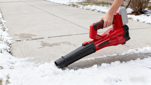 Can You Use an Electric Leaf Blower for Snow?