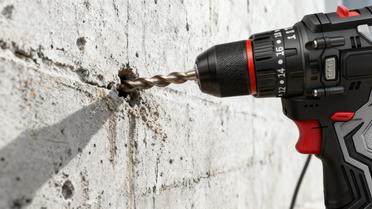 Can a 12V Cordless Drill Go Through Concrete?