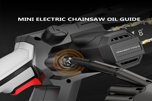 Mini Electric Chainsaw Oil Guide