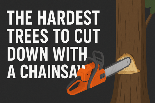 The Hardest Trees to Cut Down with a Chainsaw