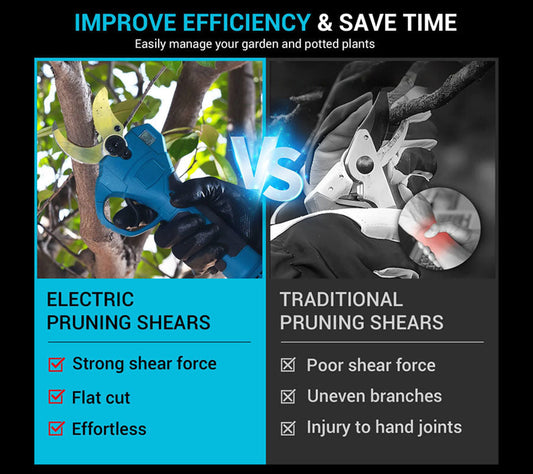 Traditional vs. Cordless Pruning Shear  Which is Right？