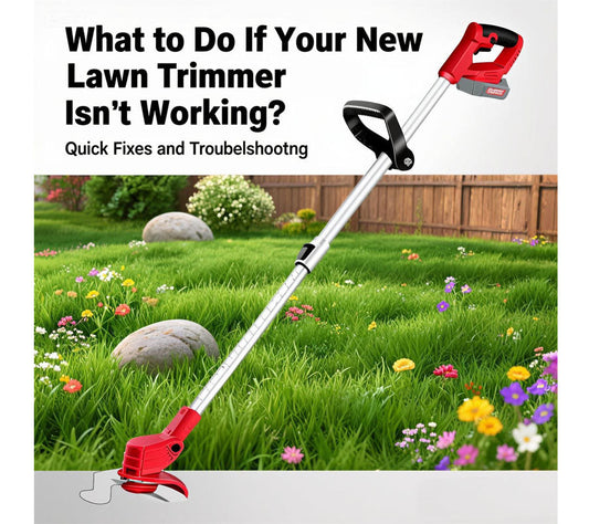What to do if your new lawn trimmer isn‘t working