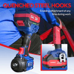 20V 1/2in 500 N·m (369 lb-ft) Impact Wrench W/Battery and Charger - W8500