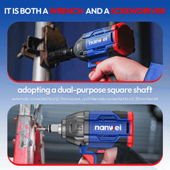 20V 1/2in Impact Wrench W/Battery and Charger - W8350