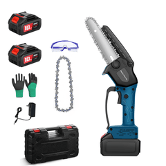 6-Inch Cordless Mini Chainsaw Perfect for DIY Projects & Yard Work-1