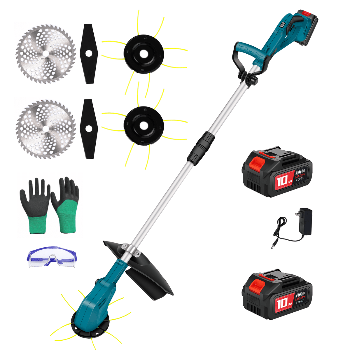 Brushless Motor Cordless String & Edger Trimmer for DIY Lawn & Yard Tool