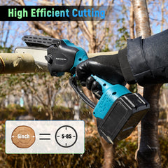 Compact & Powerful 6-Inch Mini Chainsaw for Easy Home Use-3