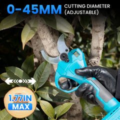 Cordless Electric Pruning Shears 1.77″ 2*21V Battery-Powered for DIY & Landscaping-5