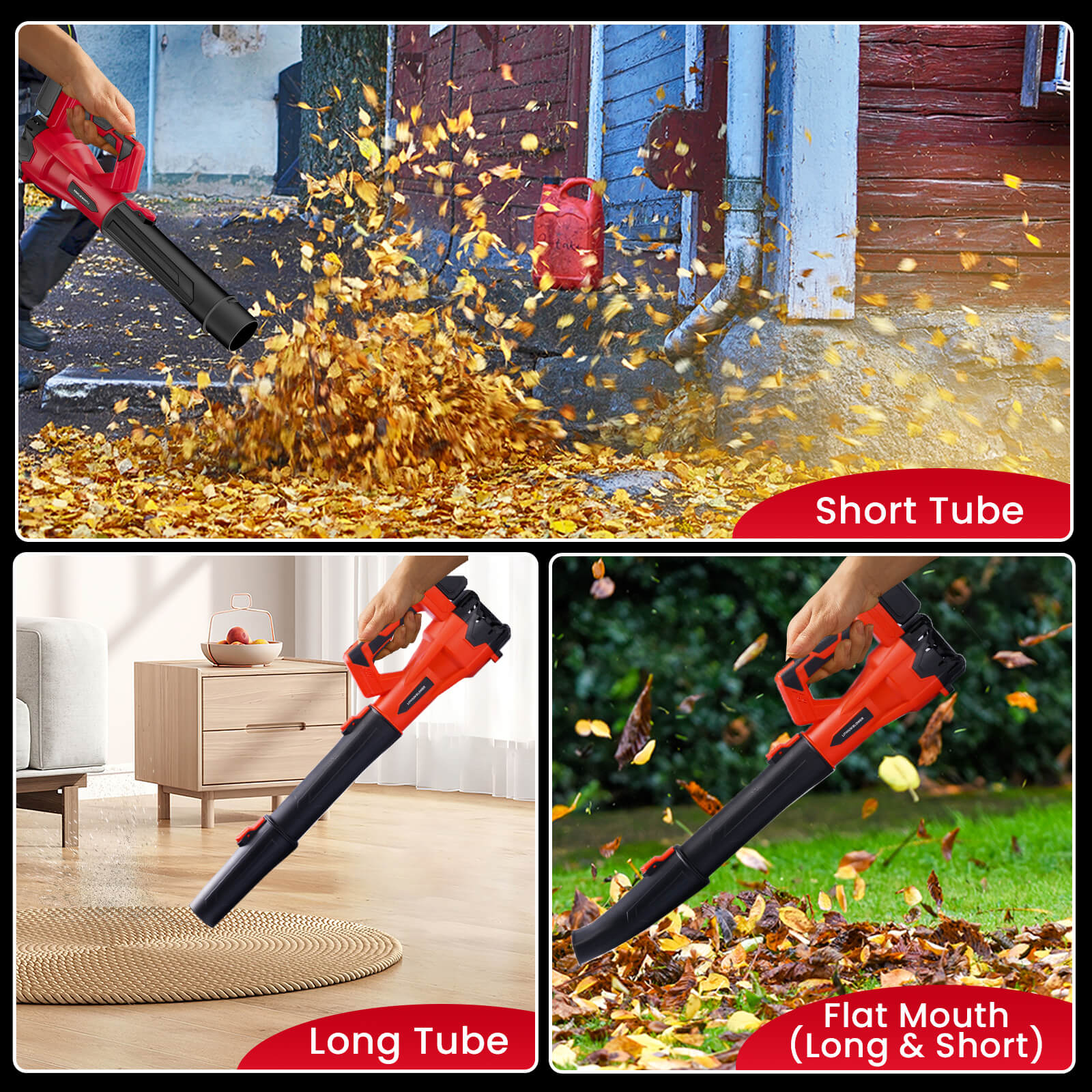 Cordless Leaf Blower for Lawn, Patio & Driveway Fast & Efficient Cleaning-5