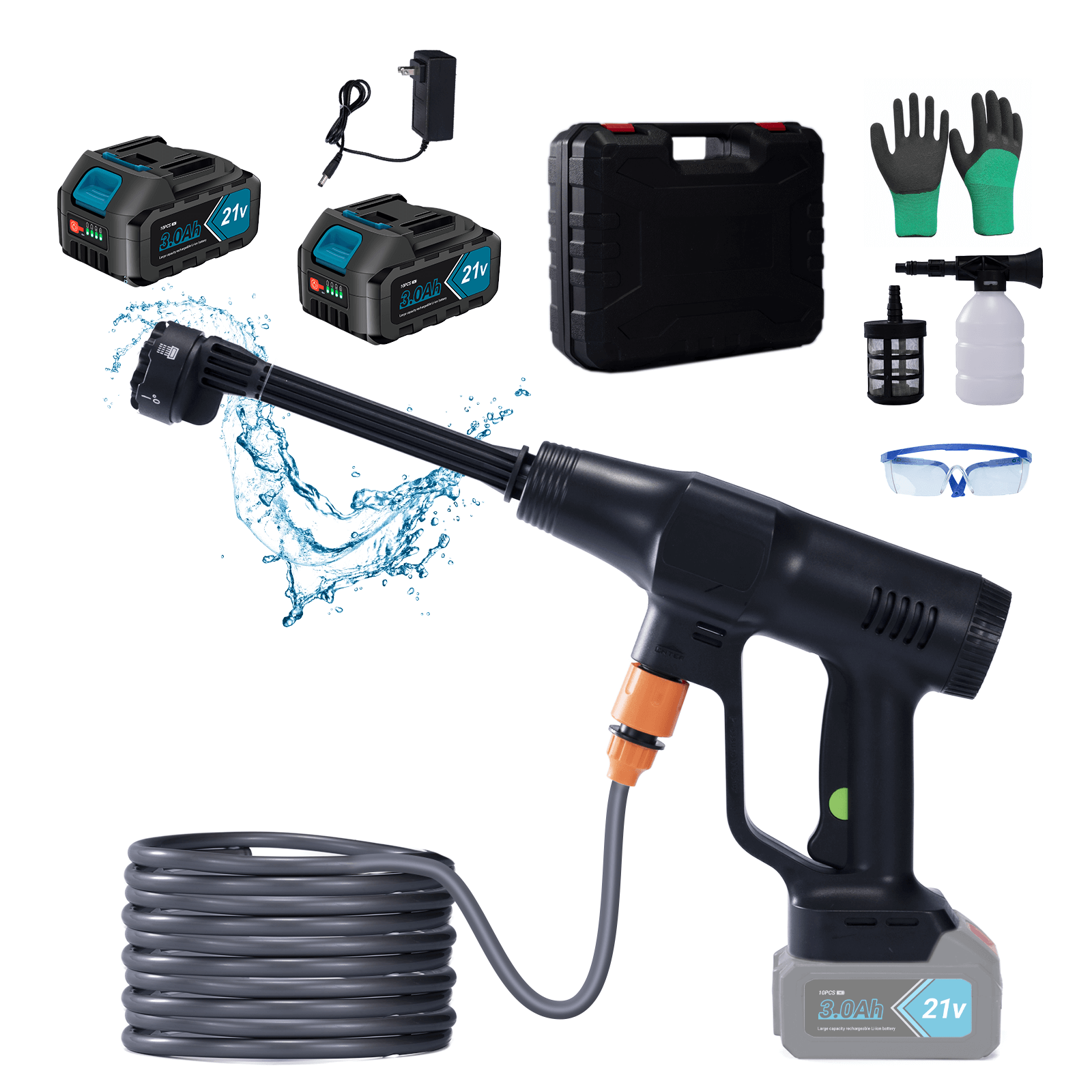 Handheld High-Pressure Car Washer Set Reindeer RYL100-1