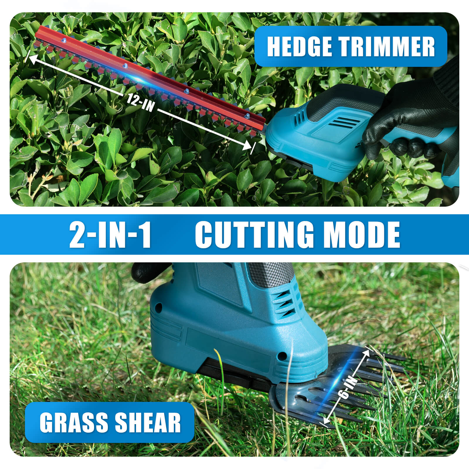 Hedge Trimmer 2 In 1 Reindeer RLL100-2