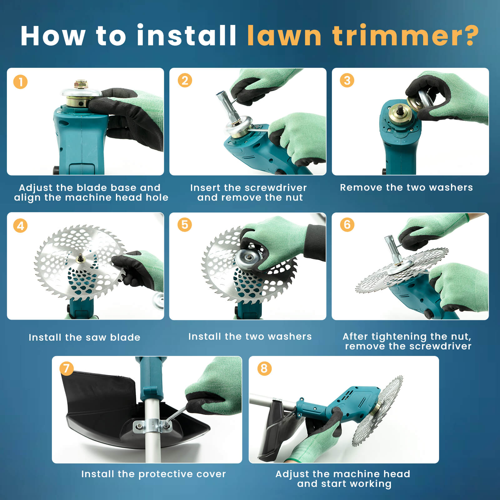 How_to_Install_a_Lawn_trimmer-Reindeer_RGL120