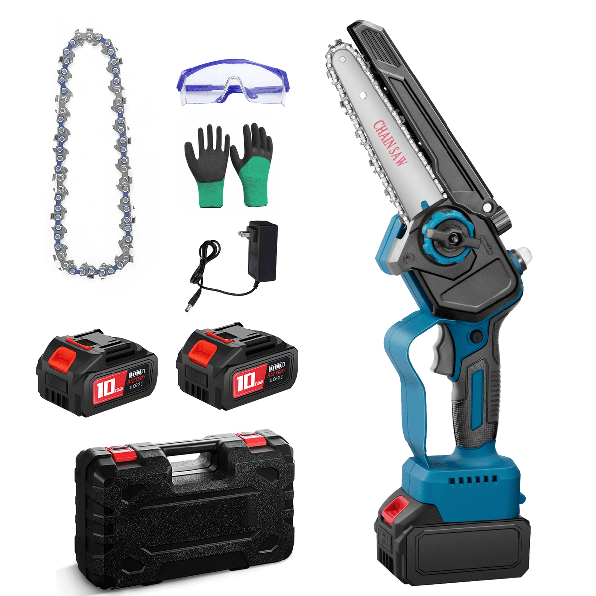 Lightweight Brushless Cordless Mini Chainsaw Easy-to-Use Brushless with Auto Oiler for Women & Seniors-1