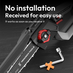Reindeer Tools Dasher Cordless Mini Chainsaw – 6" / 8" Kit