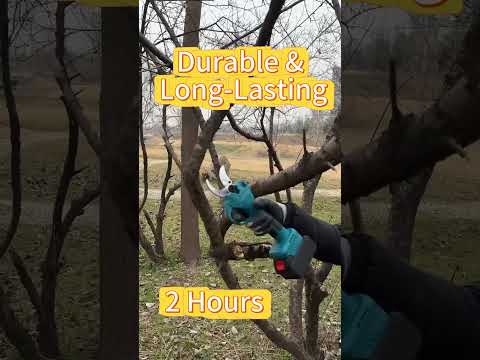 Cordless Electric Pruning Shears 21V Rechargeable for Garden & Yard 1.77″